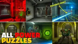 All Power Restore Puzzles - Poppy Playtime Chapter 2