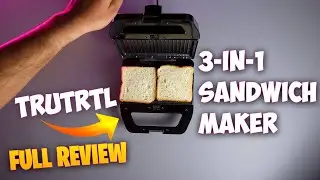truTRTL 3-in-1 Sandwich Maker | Best 3 in 1 sandwich maker toaster🔥best sandwich maker in india