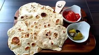 Naan - Indisches Fladenbrot  Thermomix® TM5/TM6