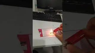 NaNo3+mg flash powder test