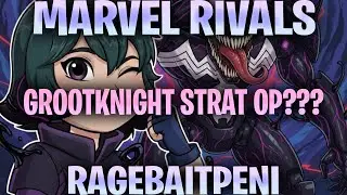 We Tried the *Broken* Groot & Moon Knight Pro Strat! (Marvel Rivals w/ RageBaitPeni & @MDR_LOCO)