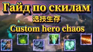 🔴ГАЙД ПО СКИЛАМ В CUSTOM HERO CHAOS