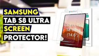 Best Samsung Tab S8 Ultra Screen Protector 2022!🔥🔥 [Top 5✅]