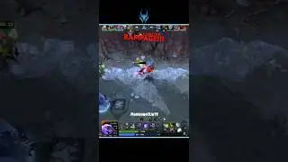 BRUTAL CHRONO KILL 💀 FACELESS VOID RAMPAGE ☠️ #dota2