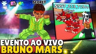 EVENTO AO VIVO do BRUNO MARS no ROUBE UM BRAINROT! BRAINROT MAIS RARO?