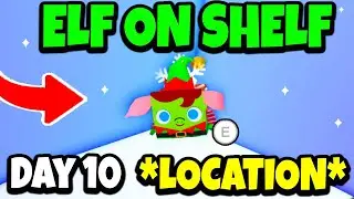 *DAY 10* ELF ON THE SHELF LOCATION IN PET SIMULATOR 99! (ROBLOX) - CHRISTMAS EVENT 2024!!