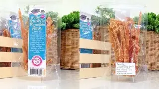 ไก่อบแห้งสำหรับสุนัข ตรา ฮักข่อยแน [ร้าน Homey Pet Shop]