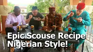 Scouse Nigerian Style with Legend Extra Stout, beef stew recipe