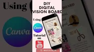 Tutorial now up.  Create your own DIGITAL vision Board.