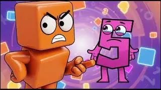 Numberblocks 5 Gets Stuck in a Math Problem | Fun Math Learning for Kids
