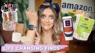 THINGS YOU NEED FROM AMAZON! BEAUTY, HOME, FOOD & FITNESS HAUL! EmmasRectangle