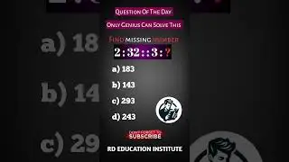 Missing number series (6/100) | Number series | Reasoning practice set #shorts #series #reasoning