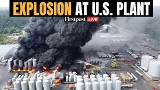 LIVE: Massive Fire Erupts at Louisiana Plant in US | US News | Louisiana Plant Explosion | N18G