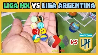 Liga MX vs Liga Argentina | Torneo con CANICAS