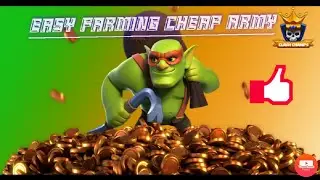 EASY FARMING ON TOWNHALL 12 NEEDS NO HEROES CHEAP ARMY COST