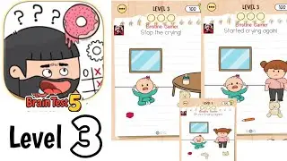 Brain test 5 level 3 Full Guide Walkthrough Solution