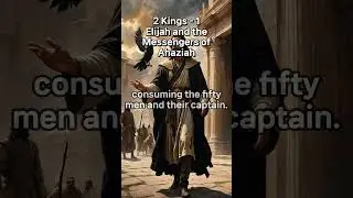 2 Kings   1 Elijah and the Messengers of Ahaziah  #romanempire #biblia #bibel