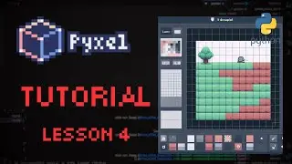 How to create game levels in Pyxel? | Pyxel tutorial - 4 | Tilemaps