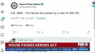 House Passes HEROES Act
