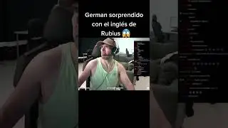 GERMAN SORPRENDIDO POR EL INGLES DE RUBIUS SQUID GAMES 2