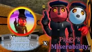 How to Beat 🔮Miserability🌐 Map Piggy Towers &times; Piggy Miserability Collab!!! (Piggy: Towers 🏙️🐷)