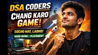 DSA Nahi Padha? ❌ Placement Bhool Ja 💥 | Coding Motivation