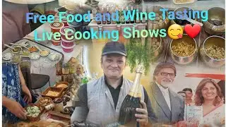 21st UpperCrust Food And Wine Show Celebrity Chef Amrita Raichand Free Food Wine Tasting Live Shows❤