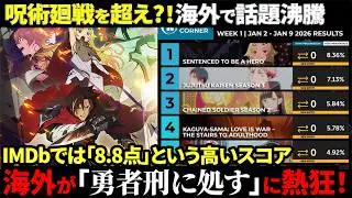 【海外の反応】今、海外で最も話題の新作アニメ！？海外で『勇者刑に処す』が話題沸騰している3つの理由