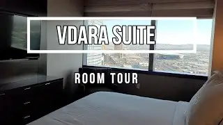 Vdara Suite Room Tour - Alternate Floor Plan in this Suite
