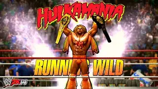 Ultimate Warrior vs Hulk Hogan | Title for Title Match | 30 Years of Wrestlemania | WWE 2K14