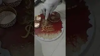 Celebrate Raksha Bandhan in style with our Customized Resin Rakhi Thali! | Digital Giftings #viral