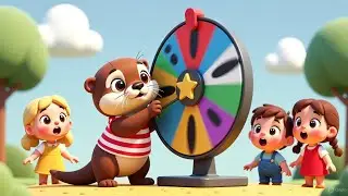 Playful Otter Song 🦦🎶 | Fun Baby Music 👶✨ | Happy Kids Dance & Giggles 😂🌈