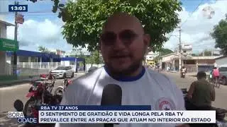O sentimento de gratid&atilde;o e vida longa pela RBATV prevalece entre as pra&ccedil;as que atuam no interior.