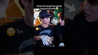 😏Knowing Ziyu's age didn't disappoint him at all | Revenged Love | Behind the scenes | Tian and Ziyu