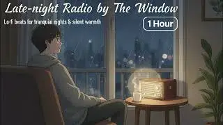 📻 1 Hour Late-night Radio by the Window｜Lo-fi for Quiet Night Focus【ZynthTone】