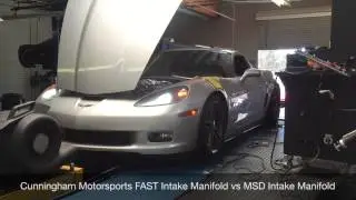 Cunningham Motorsports FAST Intake Manifold vs MSD Intake Manifold