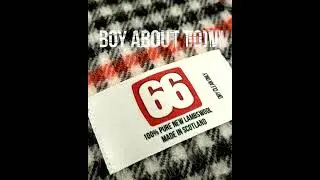 Boy About Town Scarf - By 66 Clothing - Paul Weller The Jam The Style Council Inspired - Short
