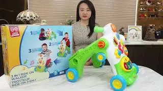 HAP-P-KID MUSICAL RIDE ON WALKER Fin01