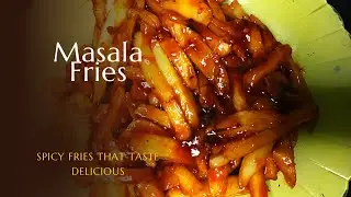 OPTP STYLE MASALA FRIES RECEPIE|Quick In just 10 minutes|