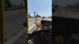 Motor Grader Horn 📯 | Cat Grader Horn 👍 #shorts