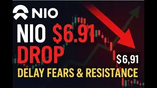 Акции NIO упали на 6,2% до $6,91 | Страхи и сопротивление отсрочке дают отпор