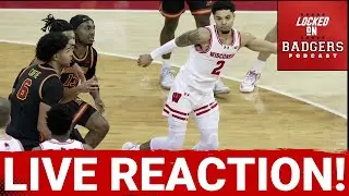 LIVE REACTION! Wisconsin Badgers BATTLE the USC Trojans in a KEY BIG TEN matchup!