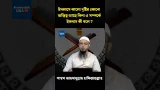 ইসলামে কি কু-নজর বা কালো দৃষ্টি সত্য? | শায়খ আহমাদুল্লাহ | Evil Eye in Islam #shorts