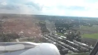BRUSSELS AIRLINES A-320 LANDING BCN  BRU.
