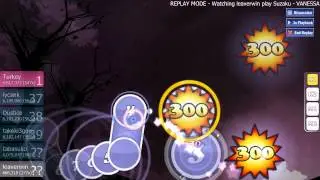 osu! leaverwin play  Suzaku - VANESSA [Another]