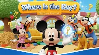 Where Is the Key? 🔍🐭 | Mickey Mouse Lost Key Story for Kids