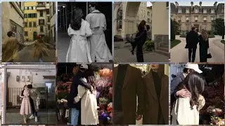 Couple Hidden Face photos ideas and winters 🥶 Dress ideas 