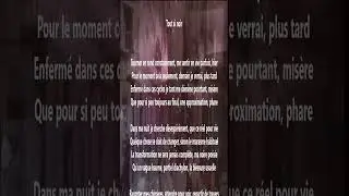 Tout si noir - Yvon Jean
