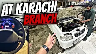 I am At Karachi Branch | From Manual to 660cc Automatic! Alto VXR Complete Conversion 
