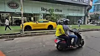 Yellow Luxury Car Spotted in City 🚗🔥 | Public Reaction